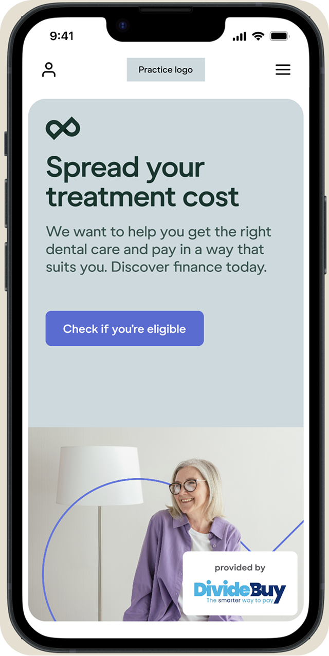 DivideBuy finance landing